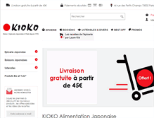 Tablet Screenshot of kioko.fr